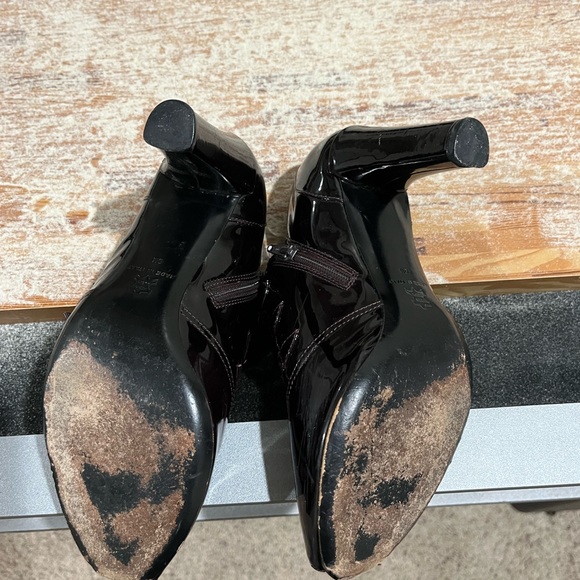 Via spiga eggplant patent pumps - Picture 4 of 4